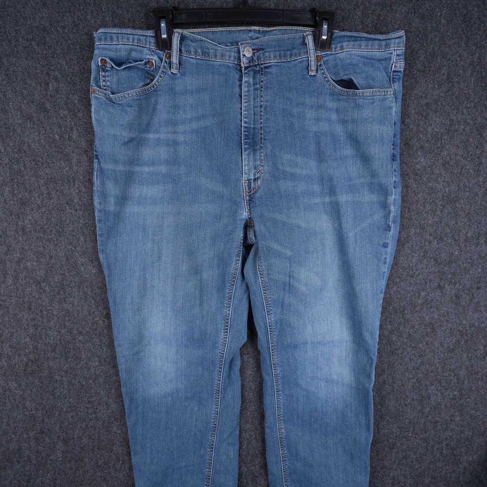 Levi's 541 Athletic Taper Blue Jeans Mens 42x32 Excellent Medium Wash Denim